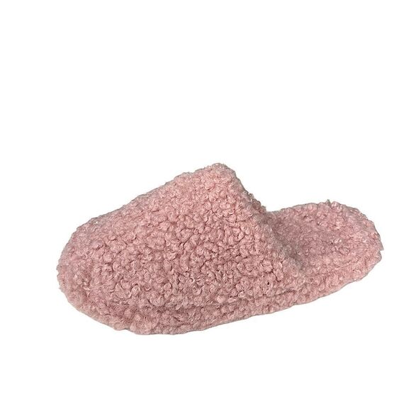 Blue Star Clothing Company Women's Maven Dusty Rose Sherpa Clog Slippers NWT - Picture 3 of 13